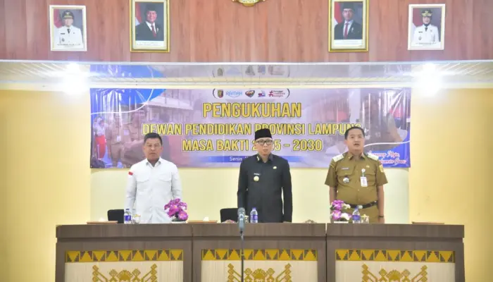 DPRD Lampung Dorong Sinergi Usai Pengukuhan Dewan Pendidikan 2025–2030