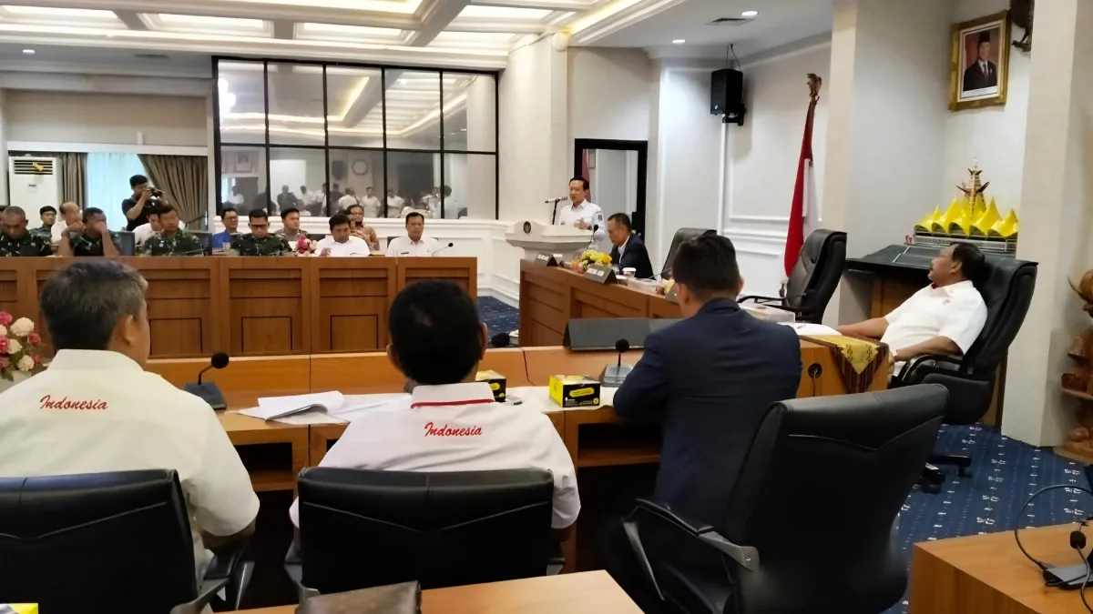 Di Hadapan Tim KONI Pusat Pemprov Lampung Ungkap Rencana Bangun Sport Center PON 2032