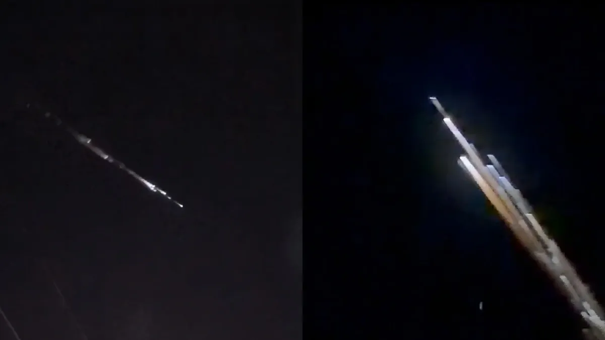 Dosen ITERA Sebut Kilatan Api di Langit Lampung Berasal dari Sampah Antariksa China