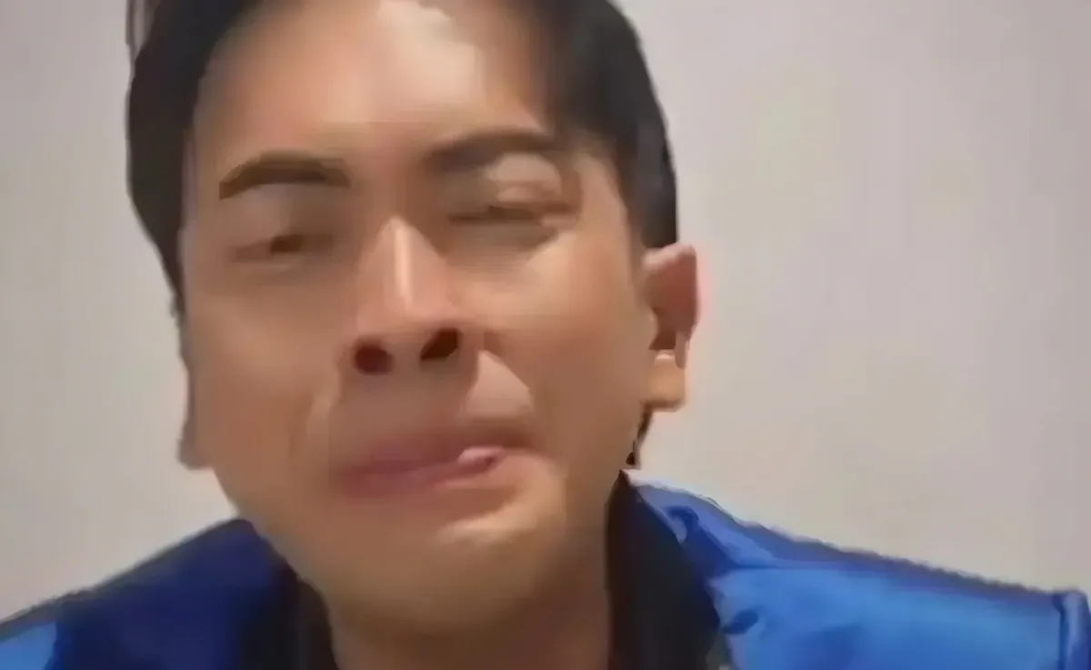 Egi Fazri Akui Kesalahan, Nangis dan Janji Tak Lagi Buat Konten Mirip Vidi Aldiano