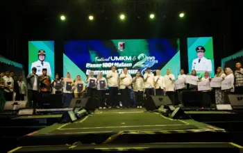 Festival UMKM dan Pasar 1001 Malam Dibuka, 51 Ribu Pelaku Usaha Dongkrak Ekonomi Lampung Timur