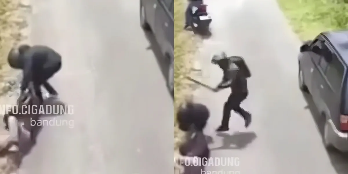 Gagal Beraksi! Jambret di Sragen Dipukul Kayu oleh Warga, Pelaku Melarikan Diri