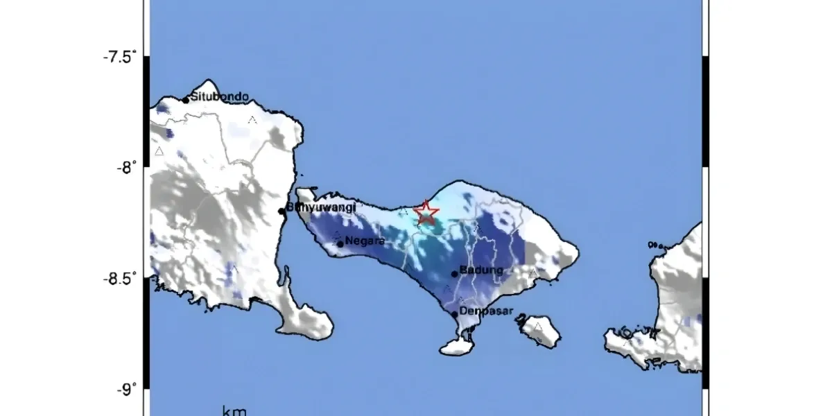 Gempa M38 Guncang Buleleng Hari Ini 23 April 2026 Warga Rasakan Getarannya