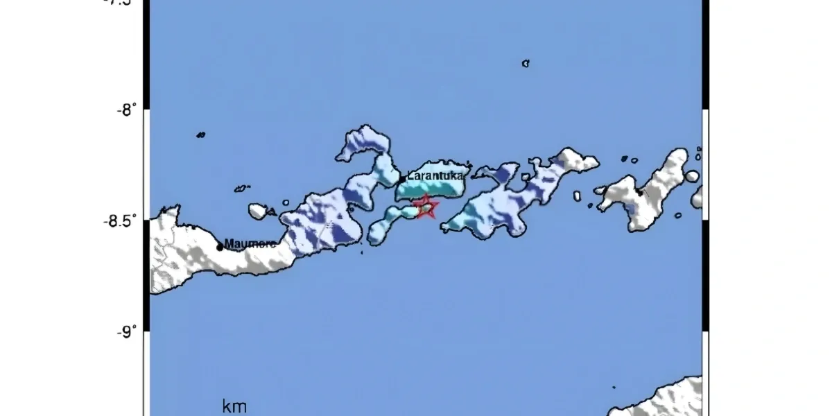 Gempa Magnitudo 3,8 Guncang Larantuka Pagi Ini, Warga Flotim Rasakan Getaran