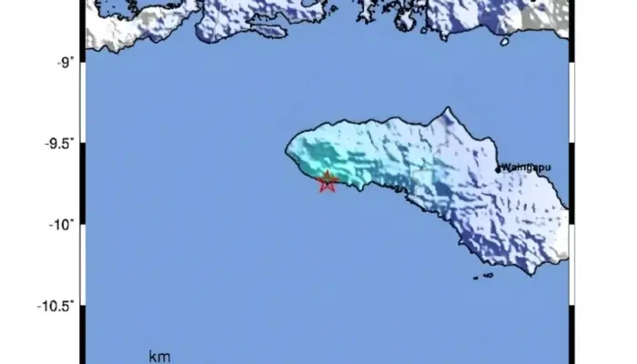 Gempa Magnitudo 4,3 Guncang Sumba Timur Dini Hari, Warga Rasakan Getaran di Sejumlah Wilayah