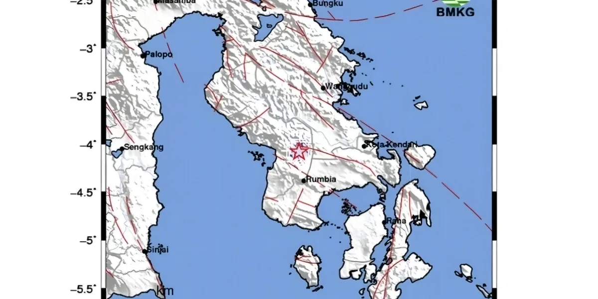 Gempa Terkini di Kolaka Timur! Getaran M 2,9 Dirasakan, Simak Lokasi & Kedalamannya