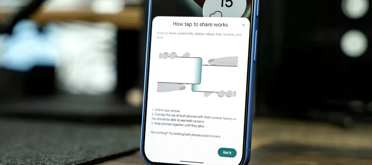 Google Tap to Share Hadir, Berbagi Data di Android Kini Cukup Satu Tap