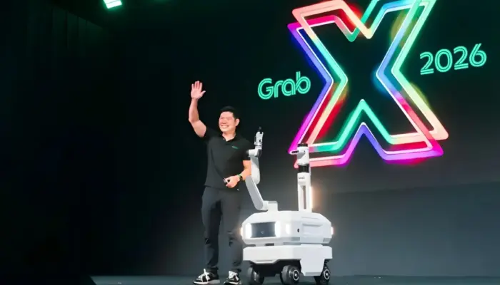 Tanpa Driver, Grab Uji Coba Robot “Carri” untuk Layanan Antar Pesanan Otomatis