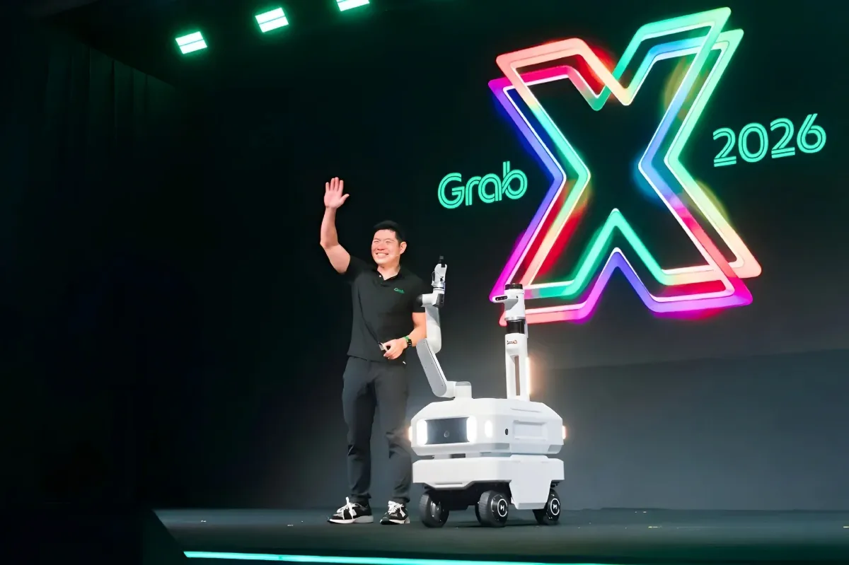 Grab Luncurkan Uji Coba Robot Carri, Antar Pesanan Jadi Lebih Otomatis