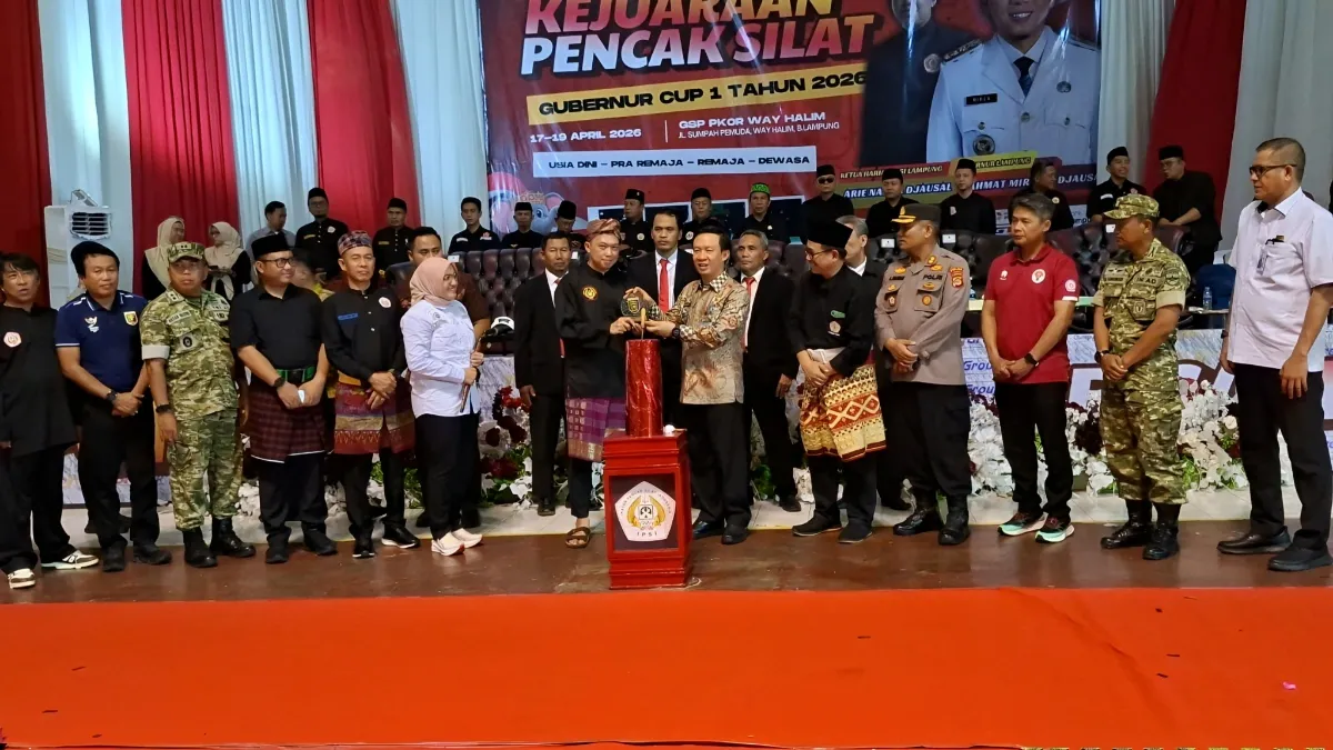 Gubernur Cup I 2026 Digelar, Pemprov Lampung Dorong Ikatan Pencak Silat Indonesia Fokus Pembinaan Atlet Muda