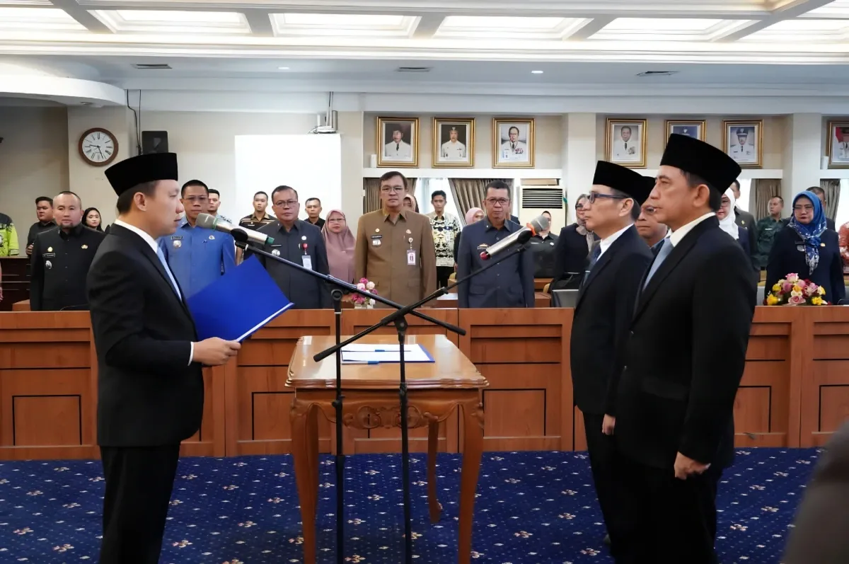 Gubernur Lampung Lakukan Mutasi Dua Kepala Dinas Bergeser Jabatan