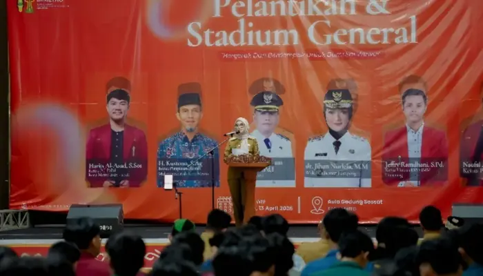 Wagub Lampung Dorong Kader IMM Metro Jaga Nasionalisme dan Hadirkan Inovasi