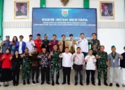 Halal Bihalal Pangdam Radin Inten Pererat Sinergi dengan OKP Mahasiswa dan Media