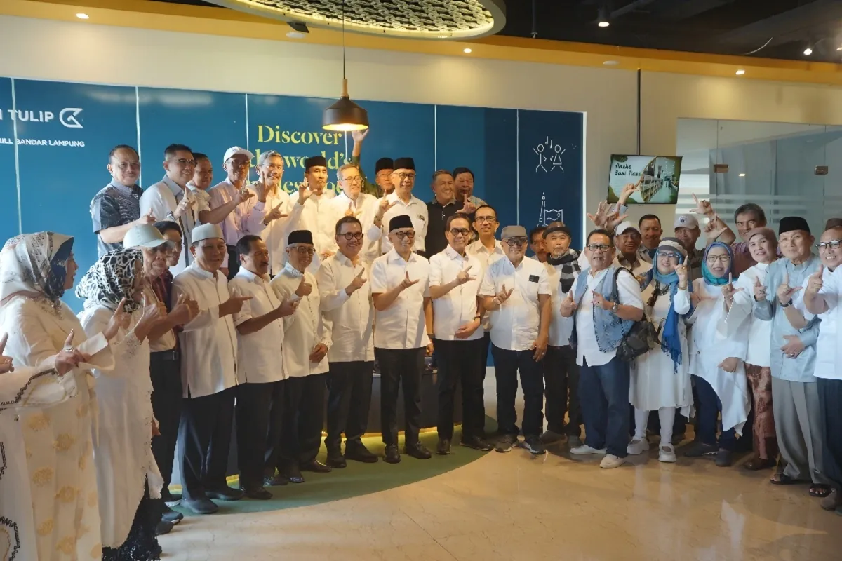 Halal Bihalal Purna Bakti Utama Lampung Gubernur Mirza Ajak Terus Berkontribusi untuk Daerah