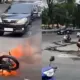 Heboh! Insiden Motor Terbakar di SPBU Tegalsari Semarang, APAR Disebut Tak Dipinjamkan
