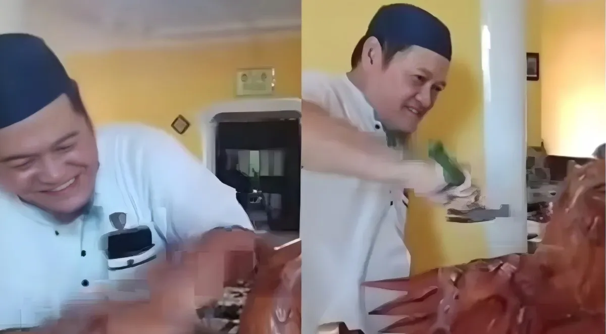 Heboh! Sofa Diduga Sarang Jin Dihancurkan Pria di Gorontalo, Netizen Terbelah