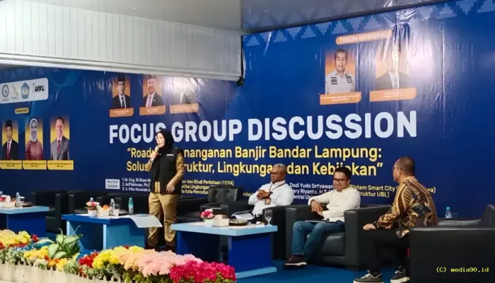FGD Penanganan Banjir Bandar Lampung Memanas, Wali Kota dan BBWS Saling Sanggah