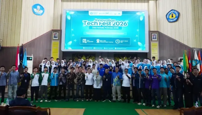 Innovation Tech Fest 2026 Semarakkan Dies Natalis ke-42 Polinela, Pelajar Adu Inovasi