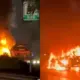 Insiden Mobil Terbakar di Tol Jagorawi KM 28, Api Tinggi Gegerkan Pengguna Jalan
