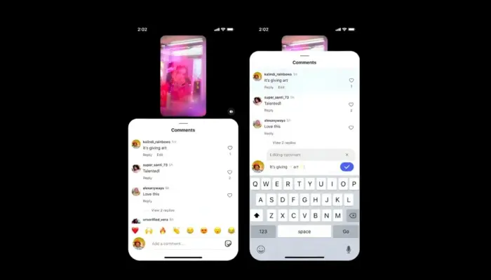 Instagram Rilis Fitur Edit Komentar, Pengguna Kini Bisa Koreksi Typo dalam 15 Menit