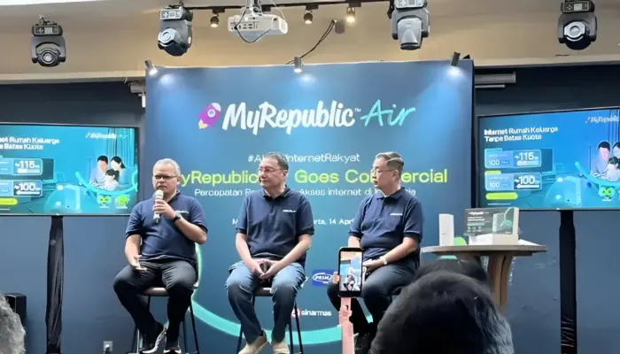 MyRepublic Air Resmi Meluncur, Internet Unlimited Tanpa Kabel Mulai Rp100 Ribuan