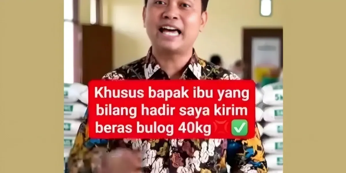 Jangan Terkecoh! Pendaftaran Bansos Beras & Minyak yang Viral di Facebook Dipastikan Modus Penipuan