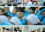 Jemaah Haji Kloter 7 Bandar Lampung Resmi Dilepas Rahmat Mirzani Djausal dan Jihan Nurlela