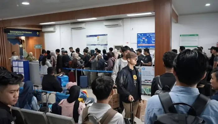 KAI Bandara Catat Kenaikan Penumpang Selama Angkutan Lebaran 2026