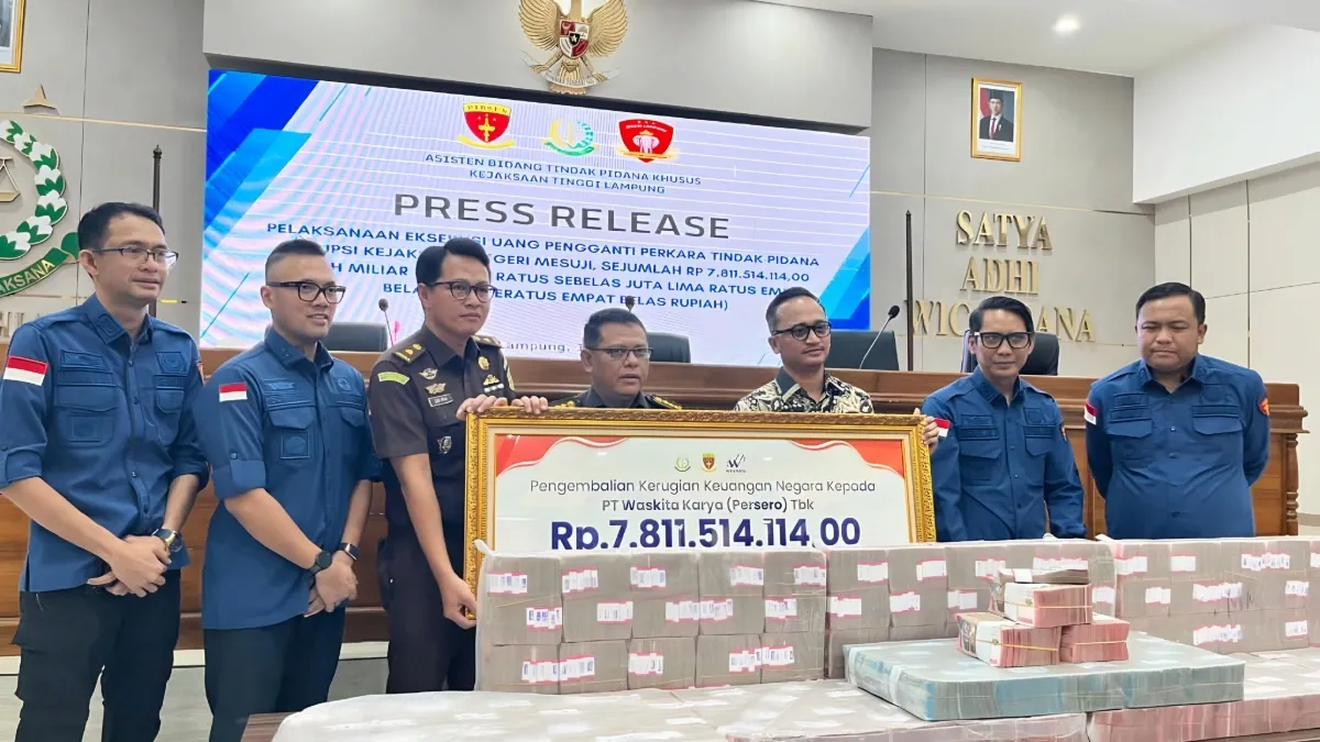 Kasus Korupsi Tol Terpeka Kejaksaan Eksekusi Uang Pengganti Rp78 Miliar