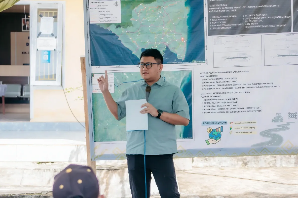 Komitmen DPRD Lampung, Infrastruktur Jalan Dibangun Berkualitas dan Sesuai Standar