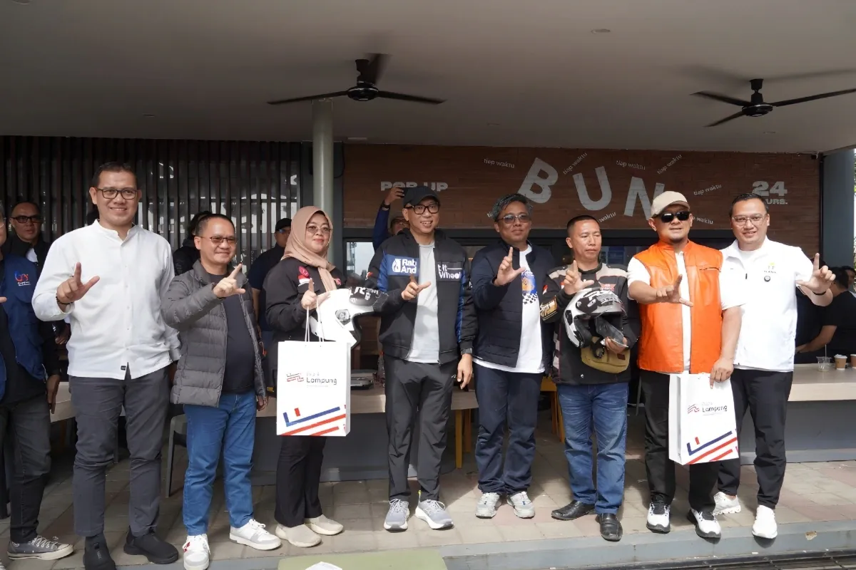 Komunitas Biker dan Pemprov Lampung Kolaborasi Gubernur Mirza Dorong Penguatan Ekonomi Daerah