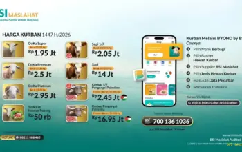 Kurban Kini Lebih Praktis, BSI Maslahat Hadirkan Platform Online