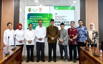 UIN Raden Intan Lampung Siap Dukung KONI Sukseskan Visitasi Venue PON 2032 4 Lampung Menuju PON 2032 UIN Raden Intan Turut Ambil Peran Dukung KONI