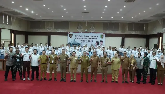 Pemprov Lampung Buka Seleksi Paskibraka 2026, Siapkan Generasi Berkarakter untuk HUT RI ke-81