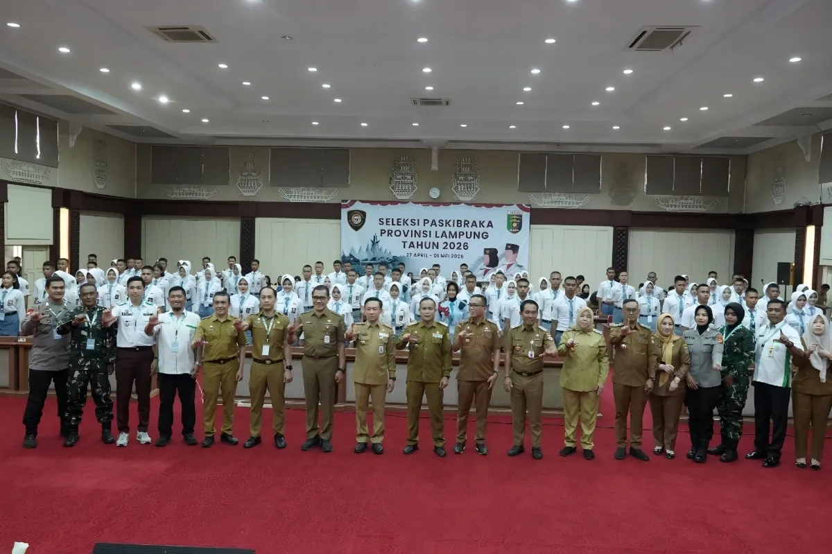 Lampung Mulai Penjaringan Calon Paskibraka untuk Upacara HUT RI 2026