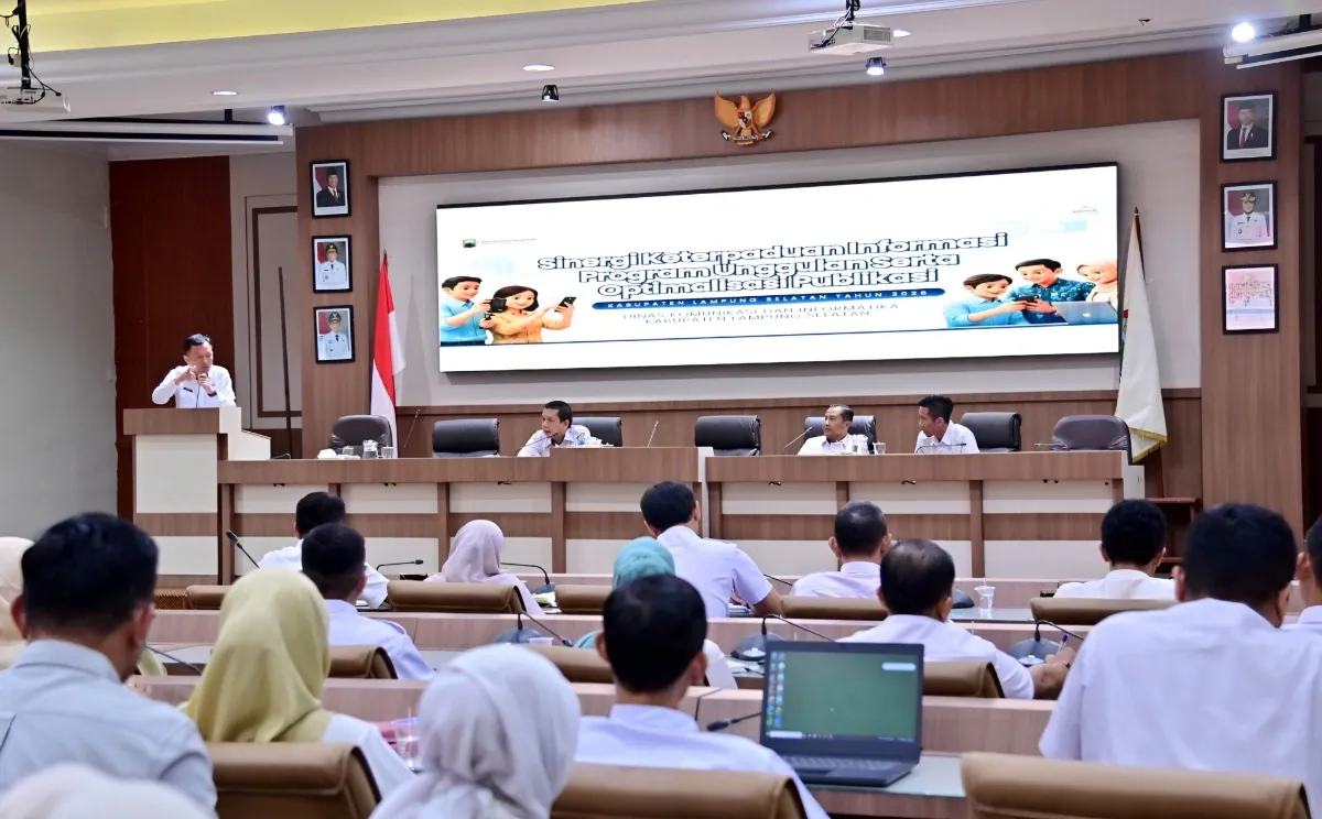 Lamsel Terapkan Sistem Publikasi Terpusat, Kominfo Wajibkan Koordinasi Perangkat Daerah