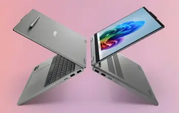 Lenovo IdeaPad 5a 2-in-1 Gen 11: Laptop Konvertibel AI dengan Upgrade Mudah dan Layar OLED Memukau 3 Lenovo IdeaPad 5a Laptop 2 in 1 Bertenaga AI dengan Prosesor AMD Gorgon Point