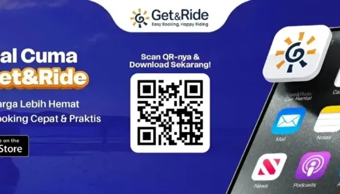 Get&Ride Permudah Rental Mobil di Bali, Booking Lewat Aplikasi Bikin Liburan Lebih Praktis