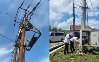 Lima Pencuri Kabel Lintas Ditangkap PLN Lampung Beri Apresiasi ke Polsek Tanjung Bintang