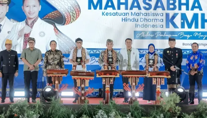 Hadiri Mahasabha KMHDI, Rahmat Mirzani Djausal Dorong Mahasiswa Jadi Motor Pembangunan Daerah