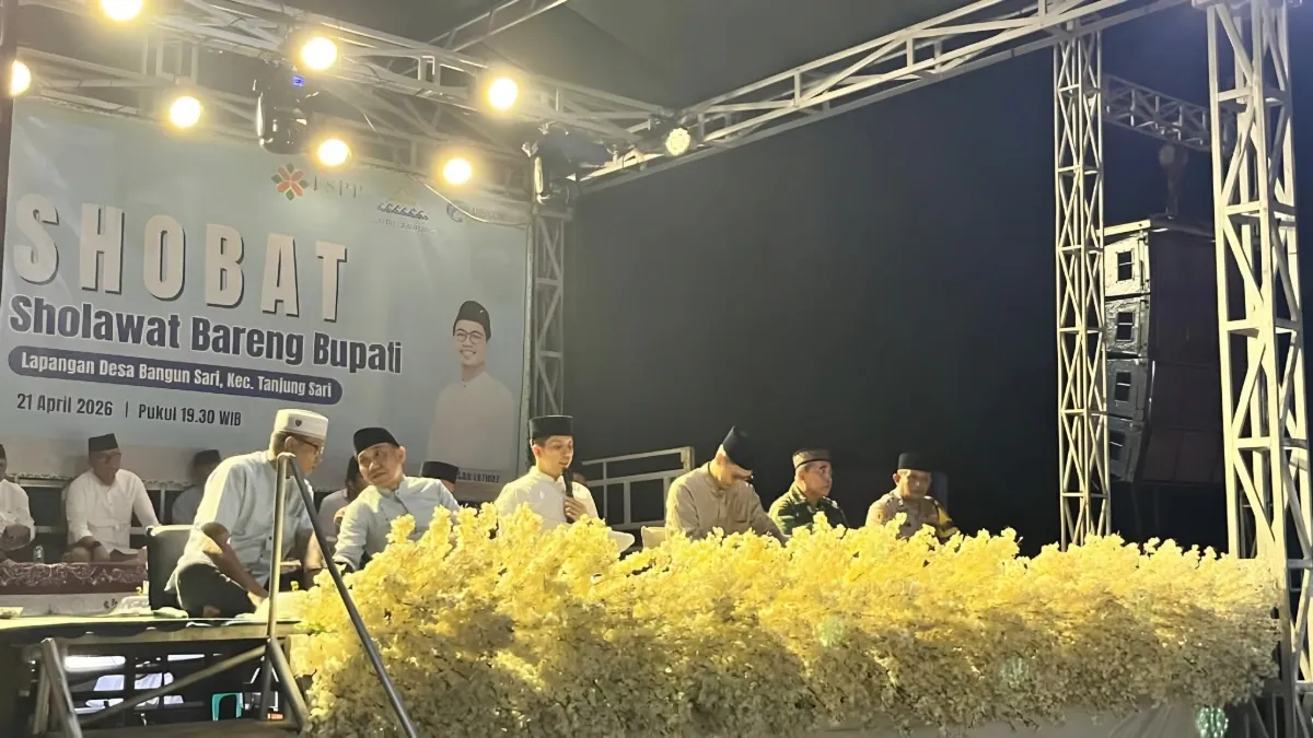Melalui Salawat di Tanjung Sari, Bupati Lampung Selatan Bangun Kedekatan dengan Warga