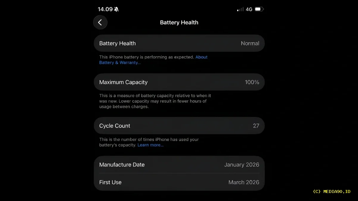 Mengapa Battery Health iPhone Cepat Turun? Ini Penyebab & Cara Mencegahnya