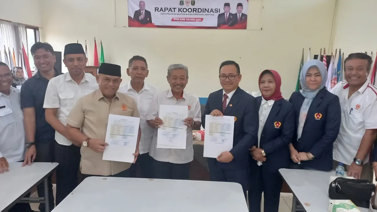 Menuju PON 2032, Lampung dan Banten Rencanakan 56 Cabor Dipertandingkan