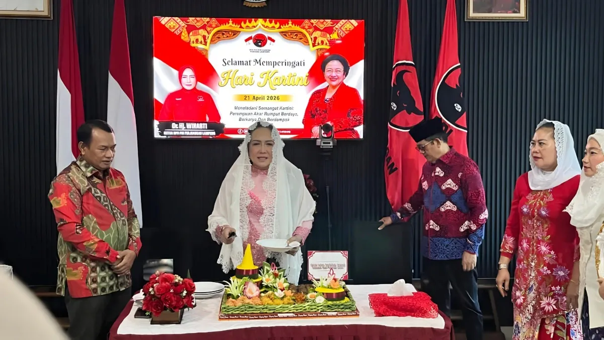 Momentum Hari Kartini PDI Perjuangan Gaungkan Semangat Religius Kartini dan Fatmawati untuk Perempuan Lampung