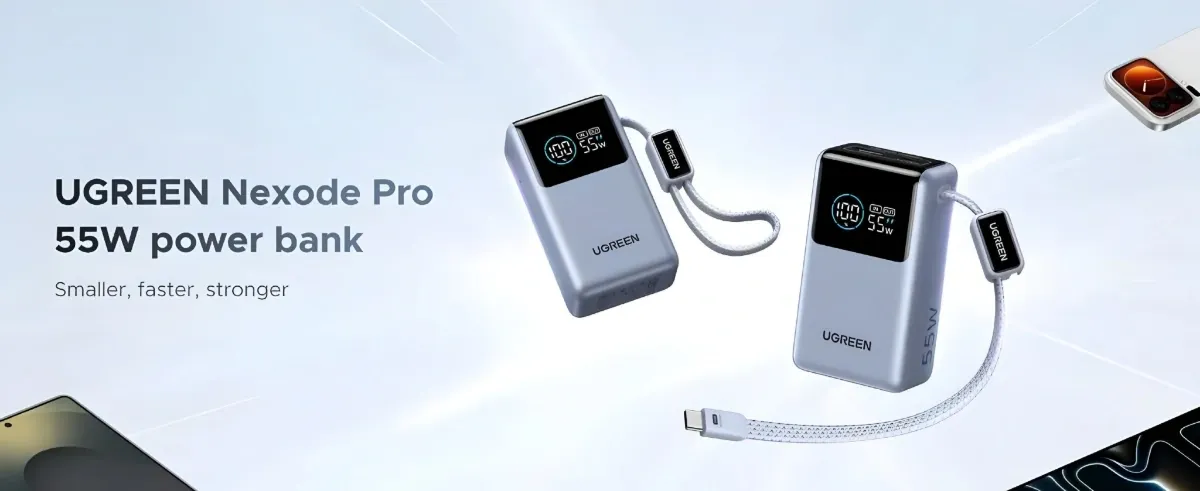 Nexode Pro Resmi Dirilis, Ugreen Tawarkan Pengisian Daya 55W Lebih Ringkas