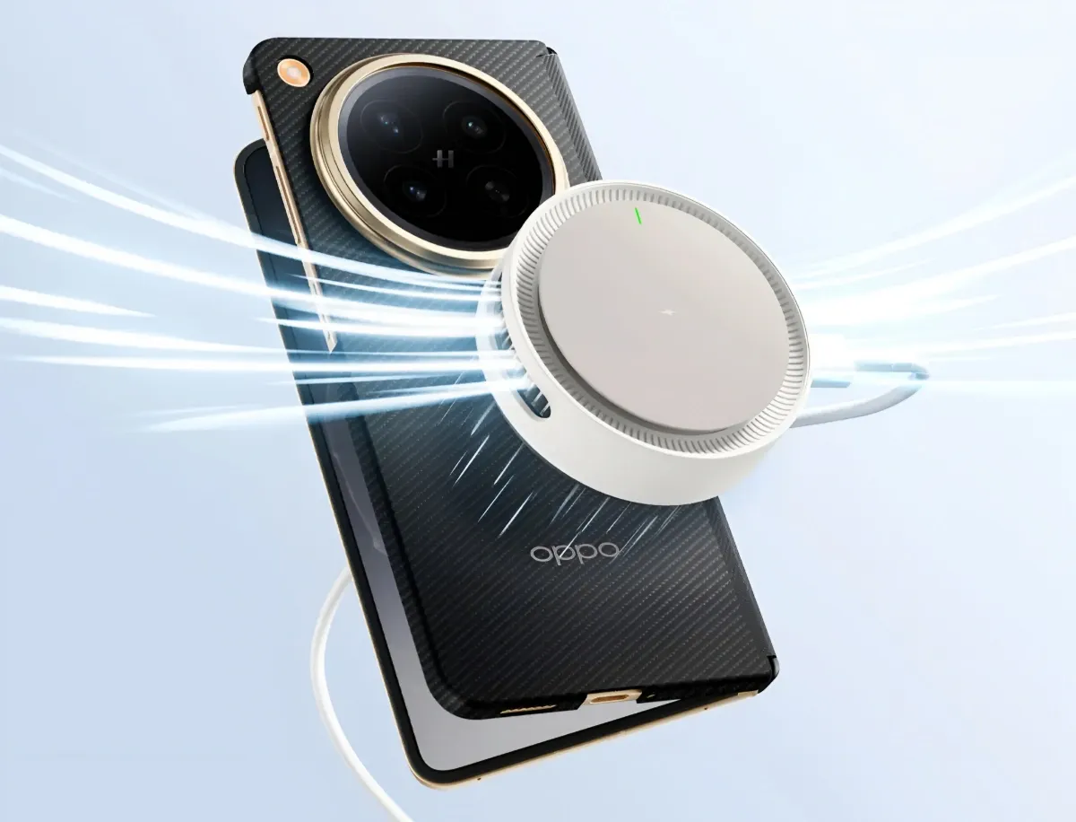 Oppo Magnetic Turbo 2 Resmi Dirilis, Charger Wireless 50W dan Pendingin Eksternal Sekaligus