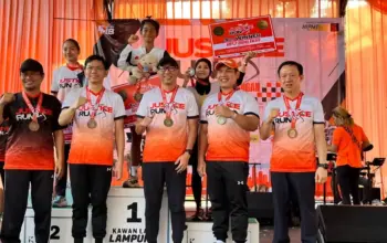 PKS Dorong Lahirnya Pelari Potensial Lampung Lewat Justice Run 2026 Jelang PON 2032
