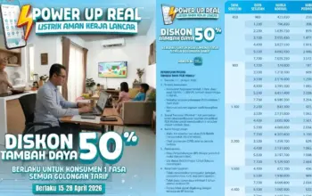 PLN Lampung Luncurkan Power Up Real Promo Diskon 50 Tambah Daya