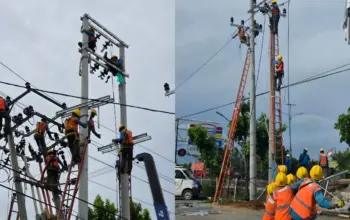 PLN Cepat Pulihkan Listrik Akibat Tiang Ambruk di Jalan Bypass RS Immanuel Bandar Lampung 3 PLN Tindak Cepat Pulihkan Listrik Akibat Tiang Ambruk di Jalan Bypass RS Immanuel, Bandar Lampung