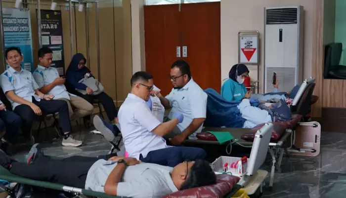 Gandeng PMI, PLN UID Lampung Rutin Gelar Donor Darah Lewat Program HSSE